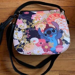 Loungefly Disney’s Stitch Laundry Floral Crossbody